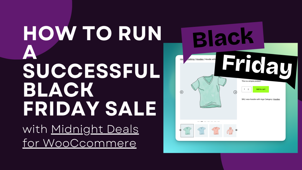 how to run a black friday sale